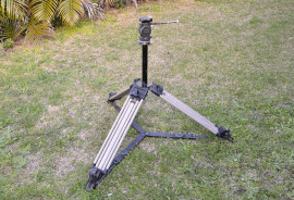 For Sale: Vinten Tripod + Miller Junior Fluid Head