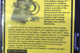 Battery Condition Checker & Zapper Kit
