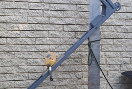 10 mt tilt over aluminium mast with accessories