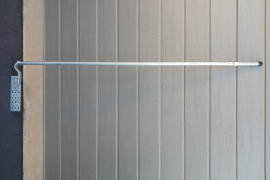 Hills Antenna 1.8m galvanised gutter mount