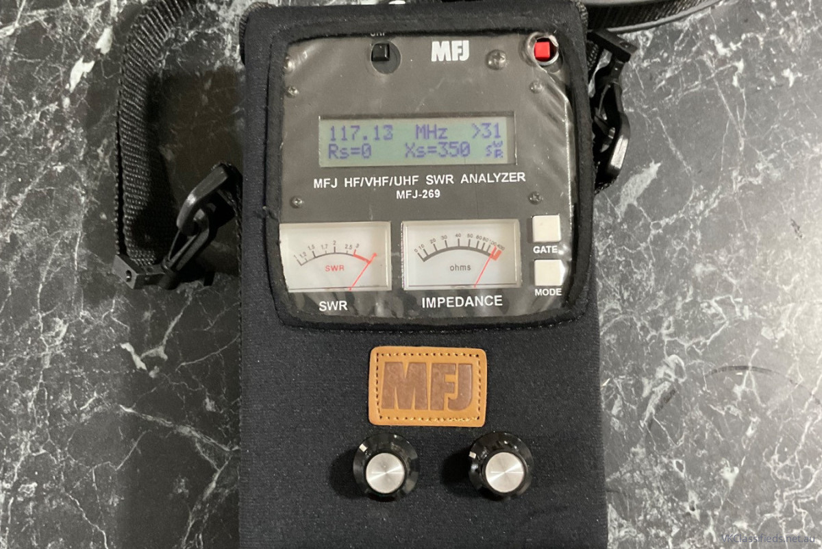 MFJ-269 HF/VHF/UHF アンテナアナライザー 1.8～470MHz MFJ-269 HF/VHF/UHF SWRアナライザー MFJ-269 HF⁄VHF