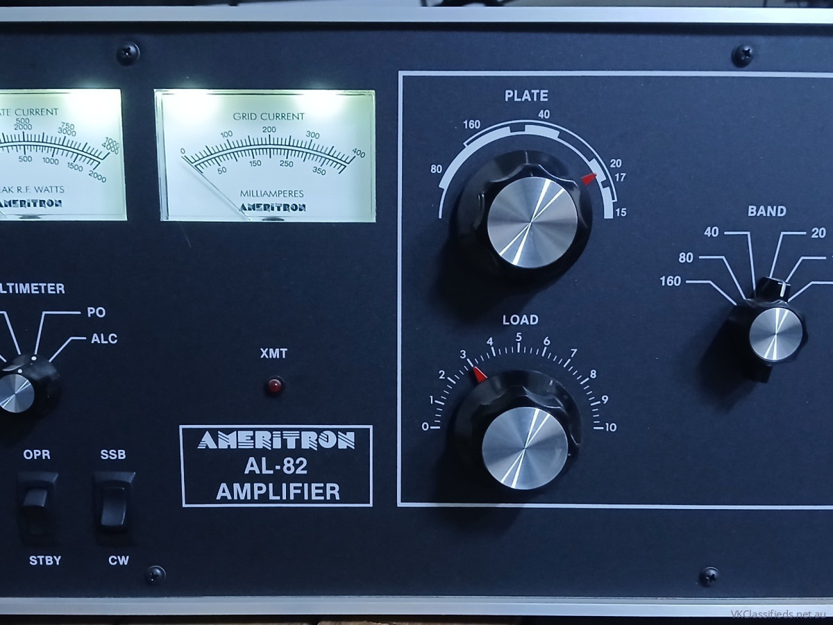 Ameritron AL82 1500W Tube amplifier as new