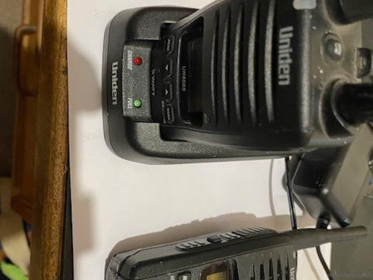 UNIDEN 850S UHF Transceivers (PAIR)