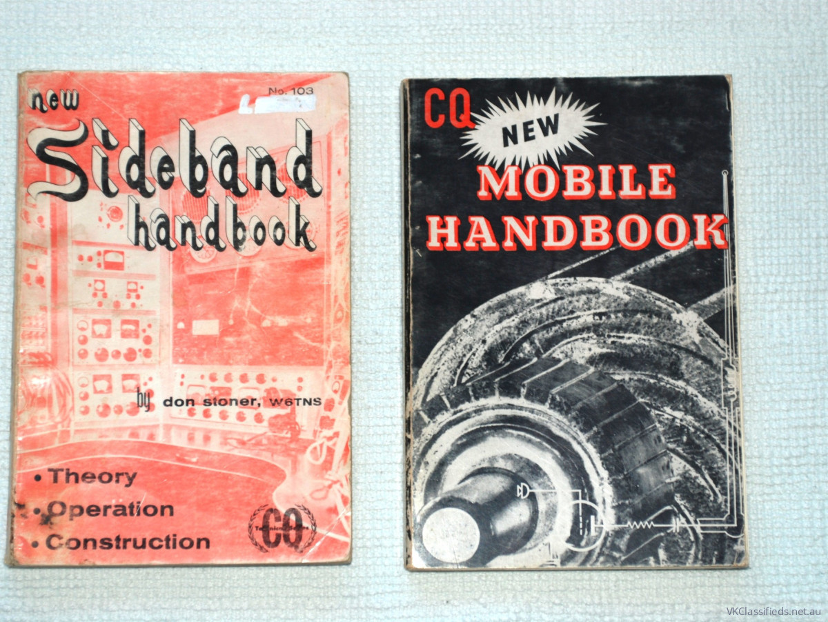 Vintage CQ Amateur Radio Books