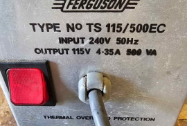 Ferguson TS 115/500EC stepdown transformer.