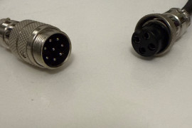 Kenwood 8 pin - 4 pin mic adapter 
