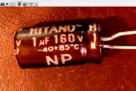 1uF 160V Non-Polar Electr Cap, Brand New, 1000 Off