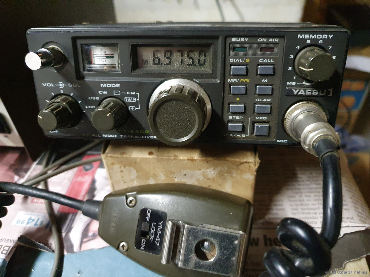 Yaesu FT-290R multi-mode 2 metre Tx/Rx FM CW SSB