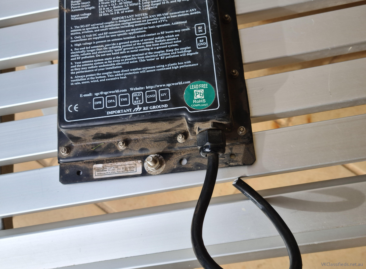 SGC HF-VHF Smartuner SG-237