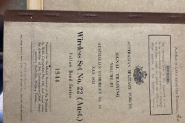 Original handbooks for Wireless set No 22