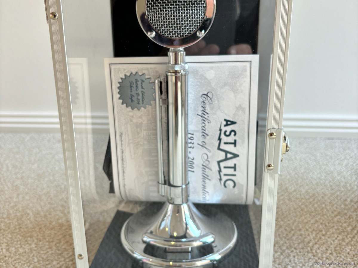 astatic silver eagle final edition microphone