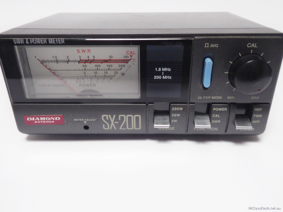 Diamond SX-200 SWR Power Meter
