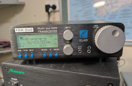 ELAD FM-DUO SDR tranceiver, HLA150 Amp and a PC