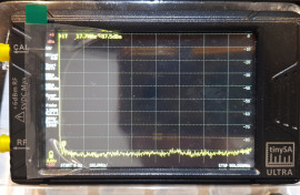 Tiny SA Ultra Spectrum analyzer 