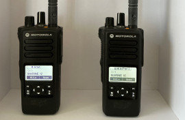 2X Motorola DP4601 VHF Radios