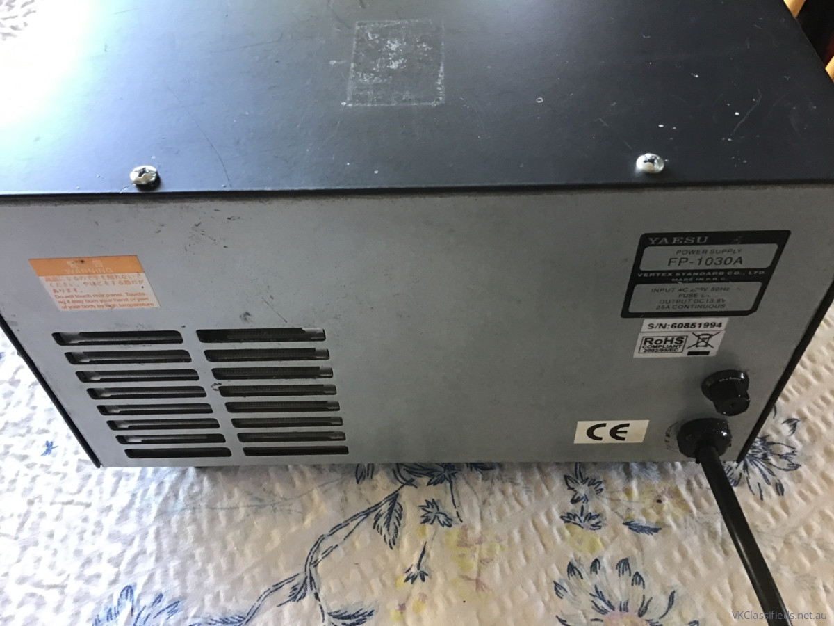 yaesu 25 amp fp1030a