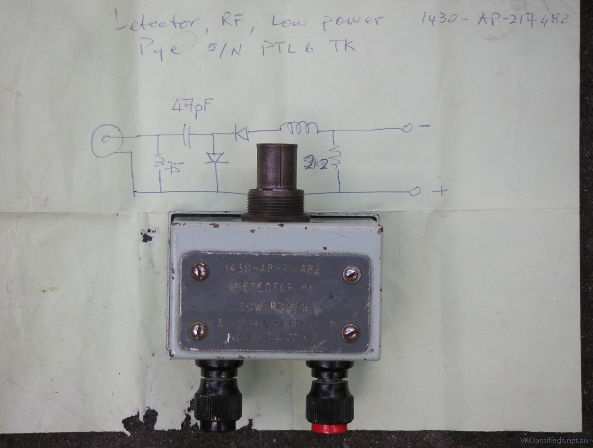 Low power RF detector by PYE