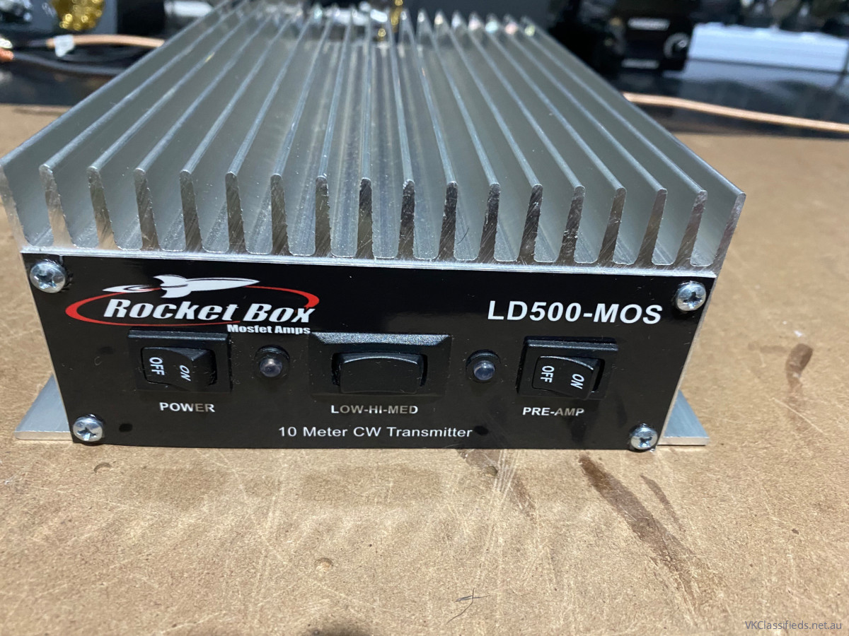 New Rocket box hf amp ld500 mos