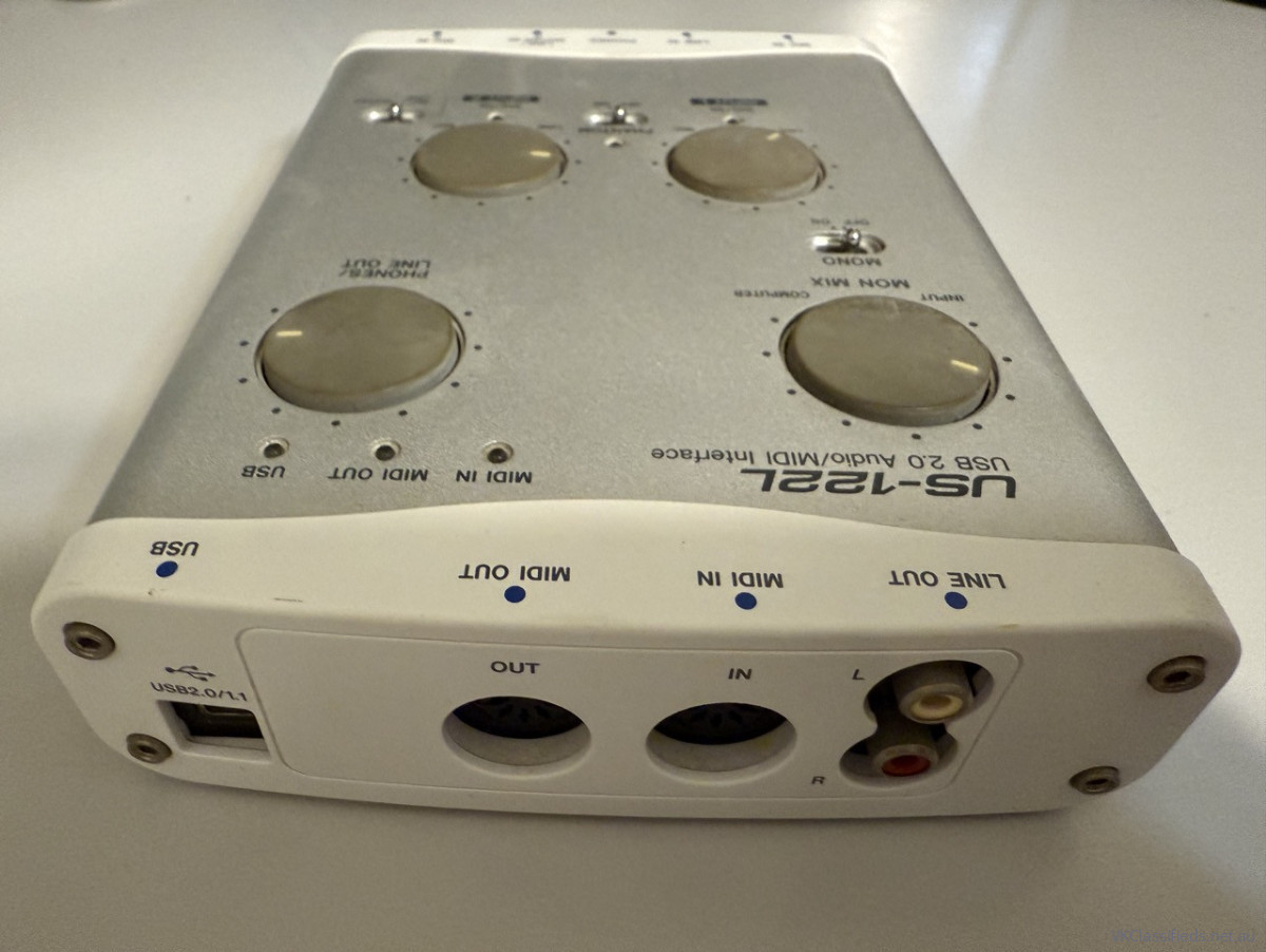 Tascam US-122L Audio/Midi Interface
