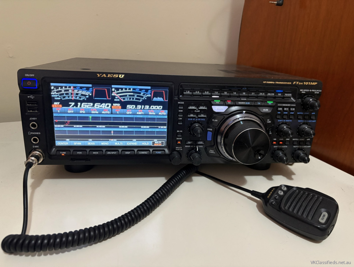 Yaesu FTDX-101MP HF-6 MTRS.200 WATTS OUTPUT