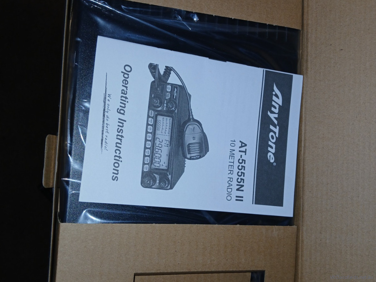 Anytone AT-5555 N2 10mtr radio