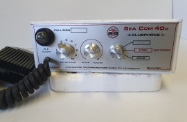 Sea Com 40D Clubphone 2MHz AM Marine Radio Tx/Rx