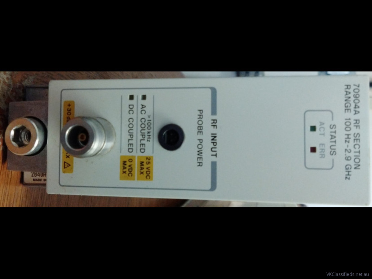HP 70904A RF section module