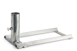 Drive On Plate For Poles & Masts - Heavy Duty