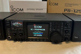 Sold pending.  Icom IC756pro3, matching SP23