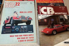 CB and Amateur radio Action mags from 4 countries