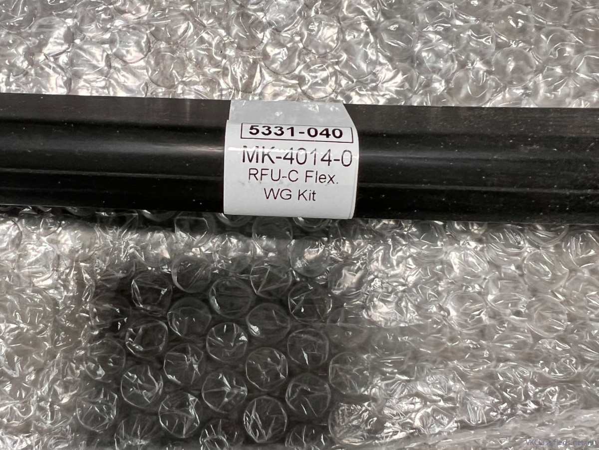 WG16 / WR90 / R100 flexible waveguide.