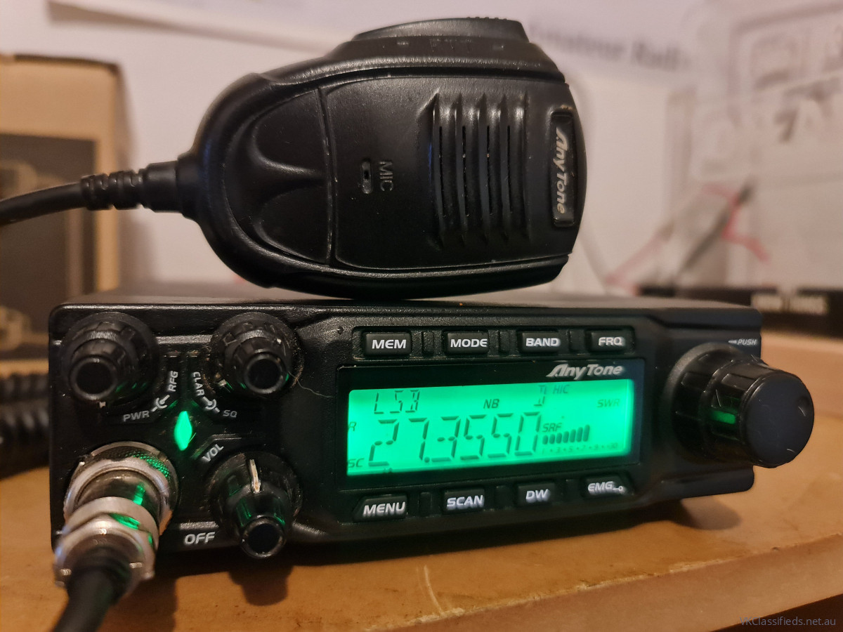 ANYTONE AT6666 10 METER AM/FM/SSB TRANSCEIVER
