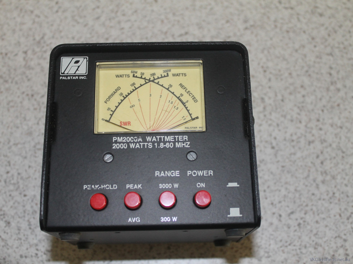 Palstar PM2000a wattmeter