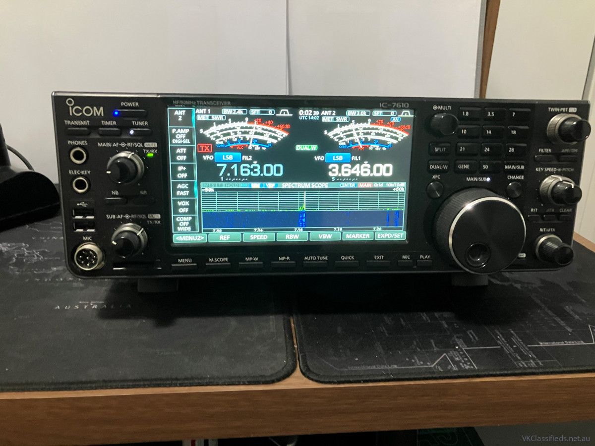 Icom IC-7610 HF/50MHz