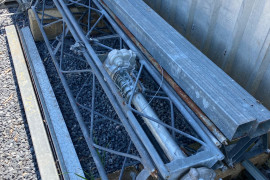 Triangular mast sections