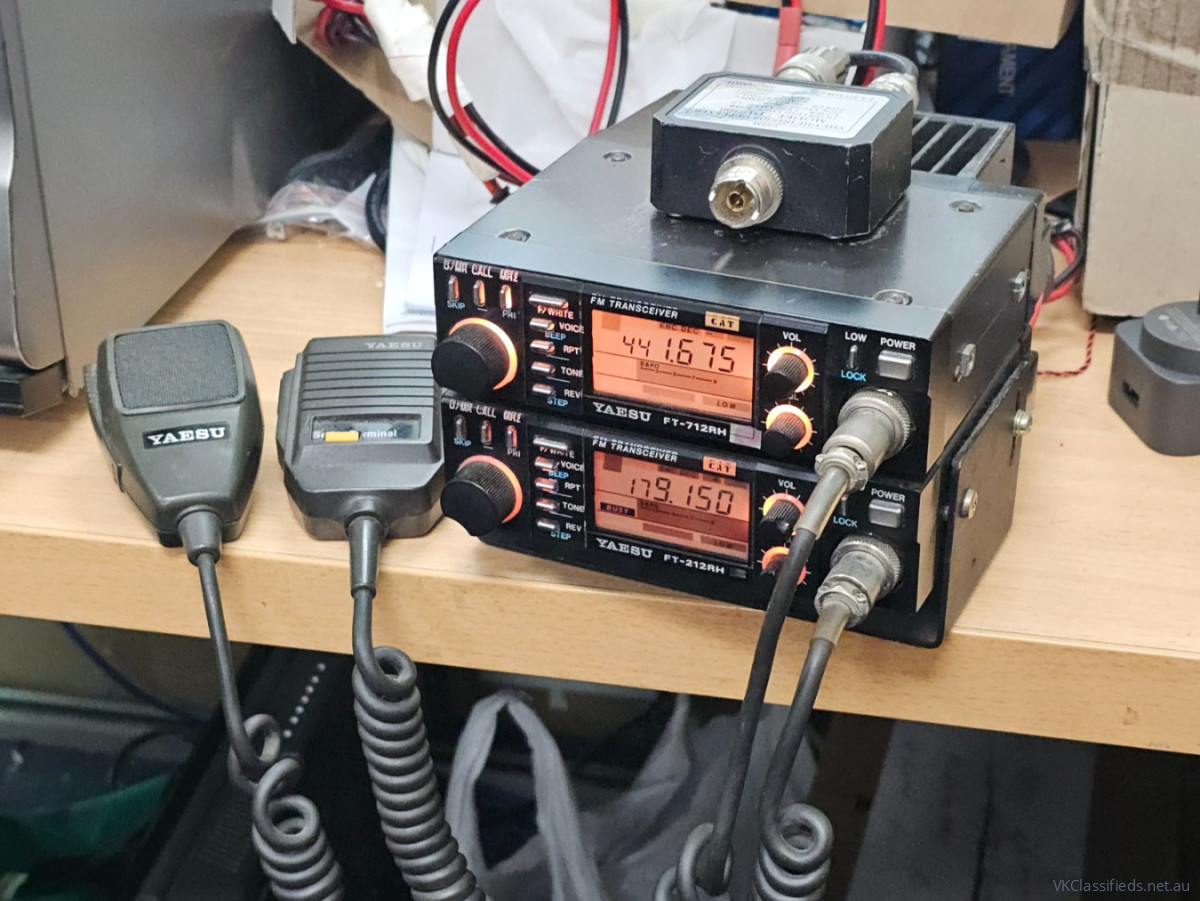 YAESU FT-712RH / FT-212RH / Duplexer. Pending....