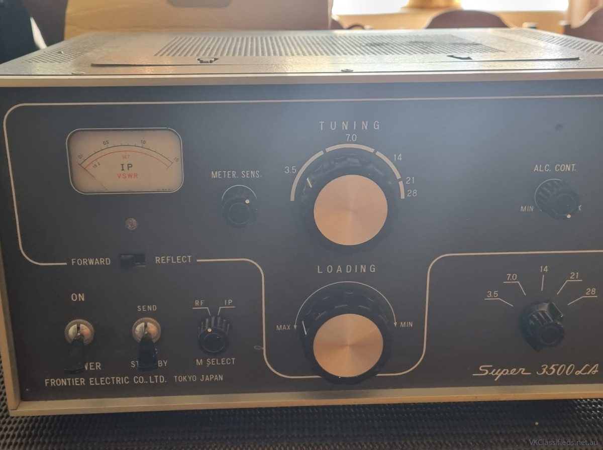 ** SOLD PENDING Frontier Electronics Super 3500LA