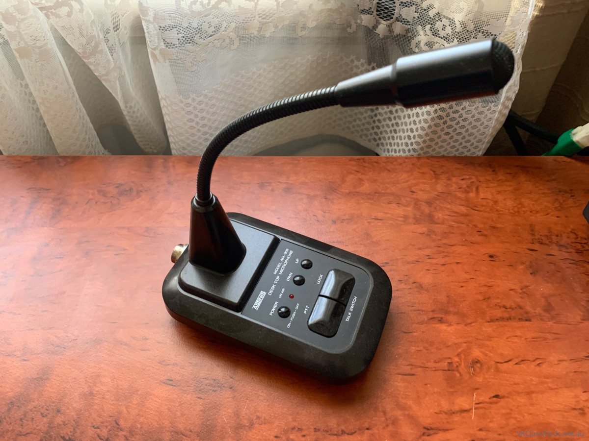 Adonis Desk Mike AM308 with 3 cables $195 posted