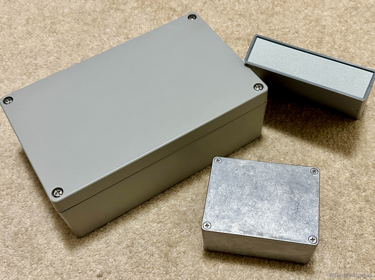 Project Enclosure Boxes - Die Cast Aluminium &