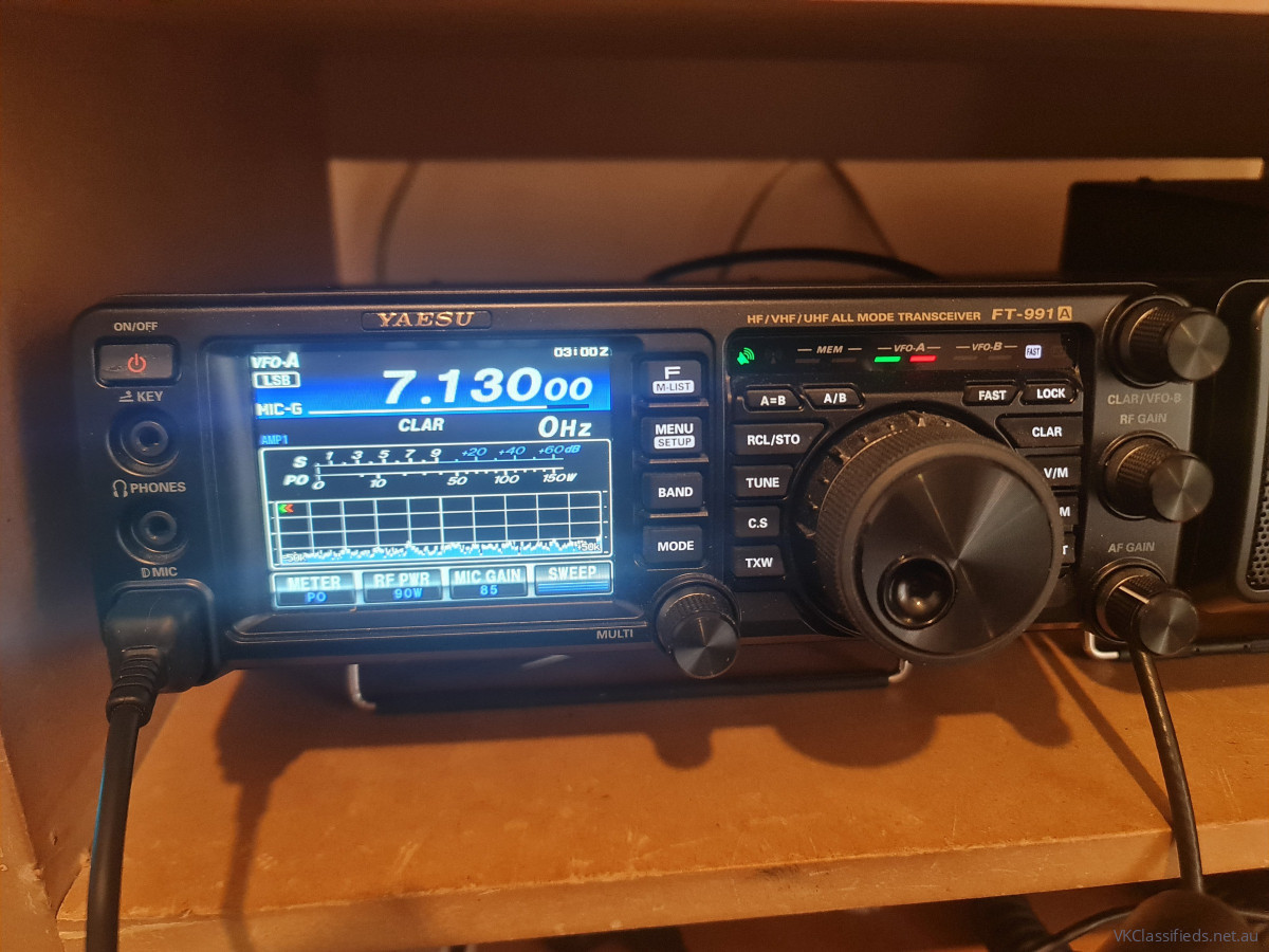 YAESU FT-991A 100W HF/VHF/UHF TRANSCEIVER PACKAGE