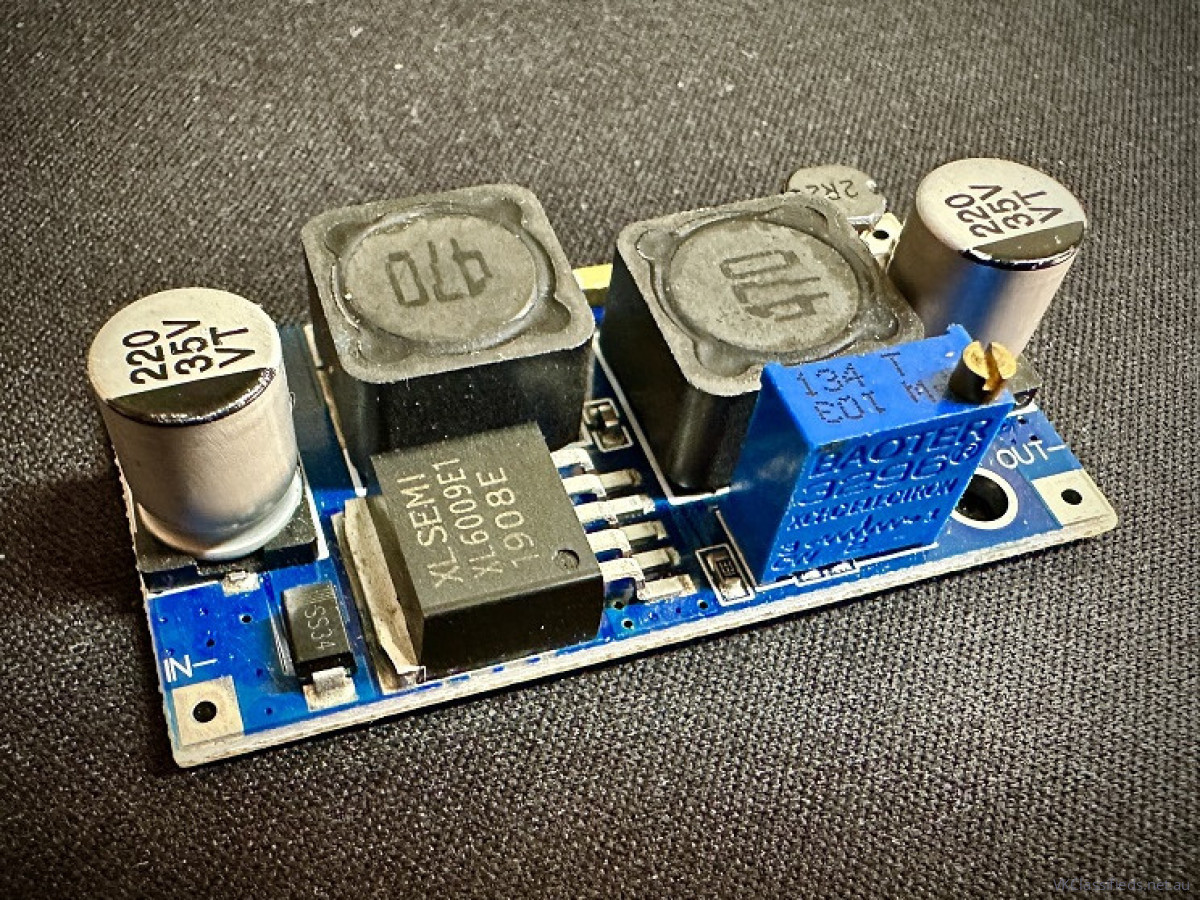 4-32VDC to 1-35VDC 4 Amp - Buck-Boost Board