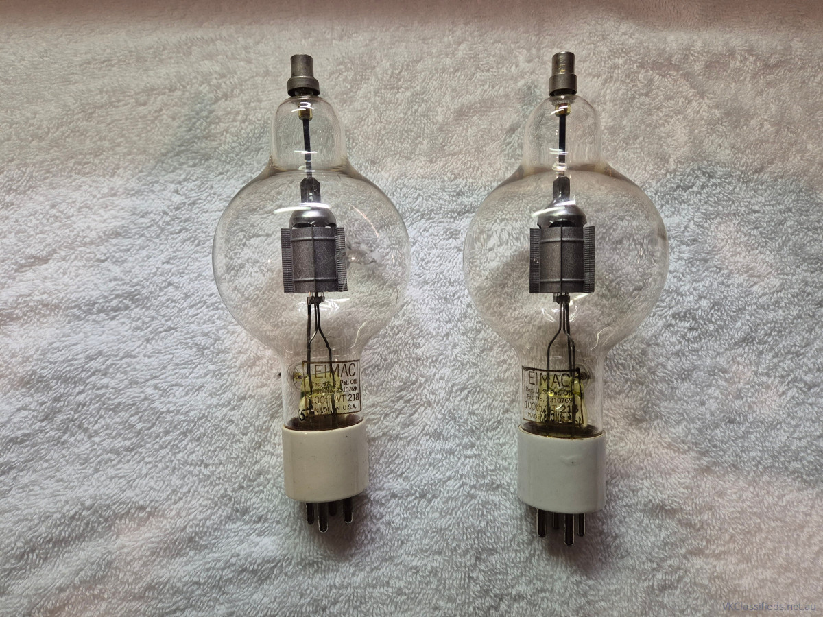 Vintage Eimac VT-218 / 100TH Transmitting Triode