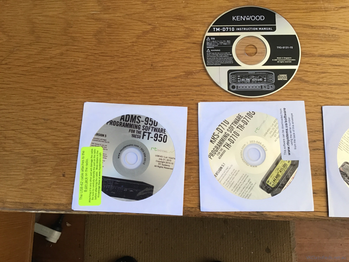 rt systems licensed cds as shown