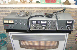 yaesu  ft 101b , yaesu fl2100z  yaesu fv 101b 