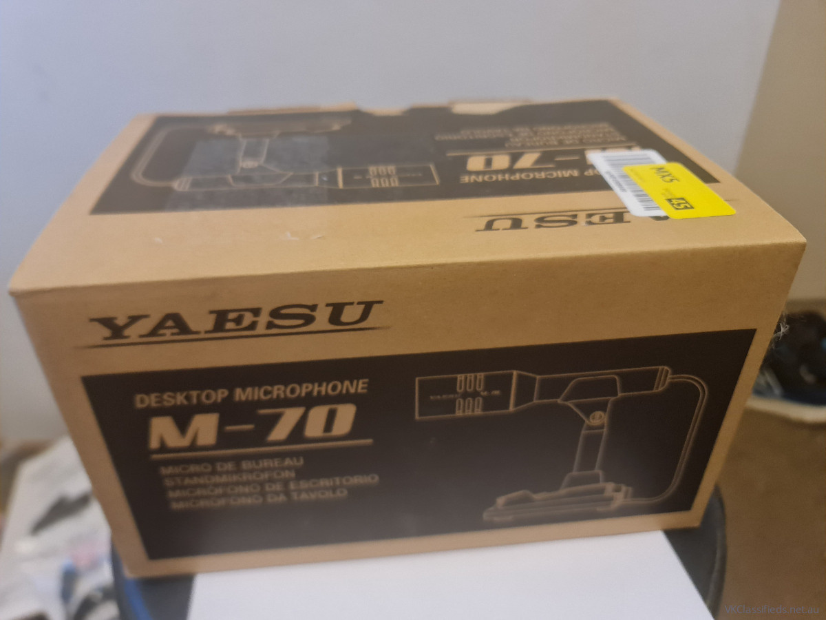 YAESU M70 DESK MICROPHONE