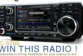 Giving away IC-9700 Trade Promotion DXing Sydney