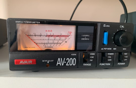 AS NEW AVAIR AV-200 power/vswr meter