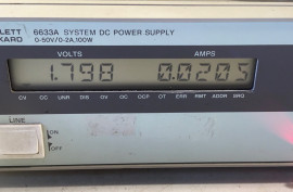 Hp 6633A system DC PS 0-50V 2.0 A 100W