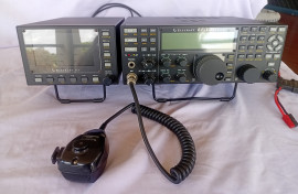 Elecraft K3 HF transceiver and P3 panadapter