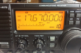 ICOM R75 with DSP & additional filters